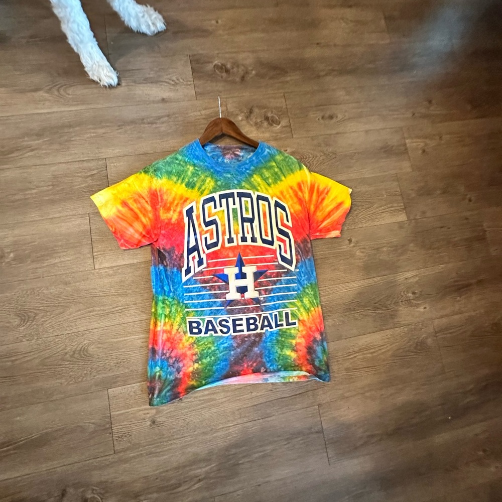MEDIUM TIE-DYE HOUSTON ASTROS